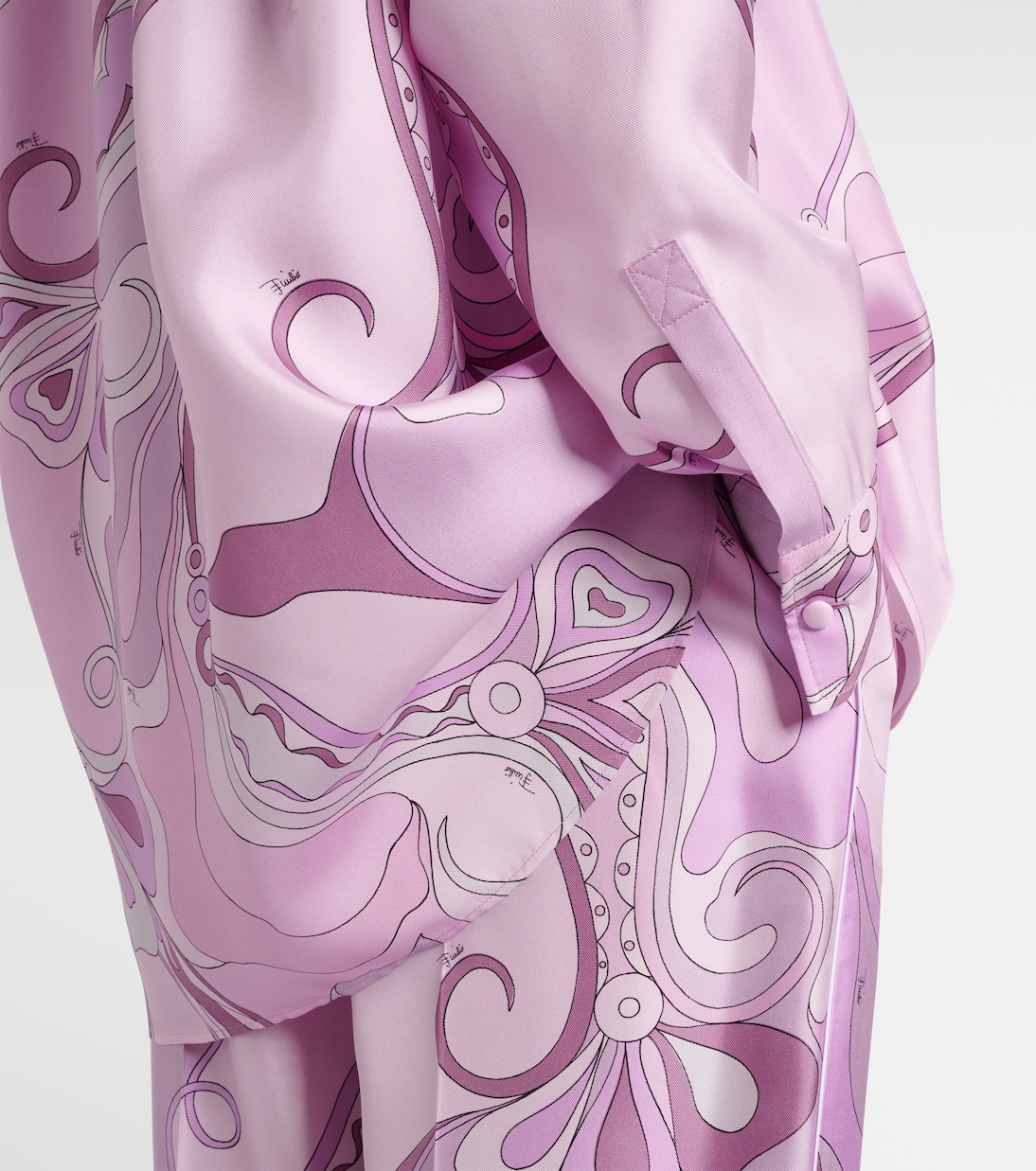 Camicia Orchidee in twill di seta | Pucci