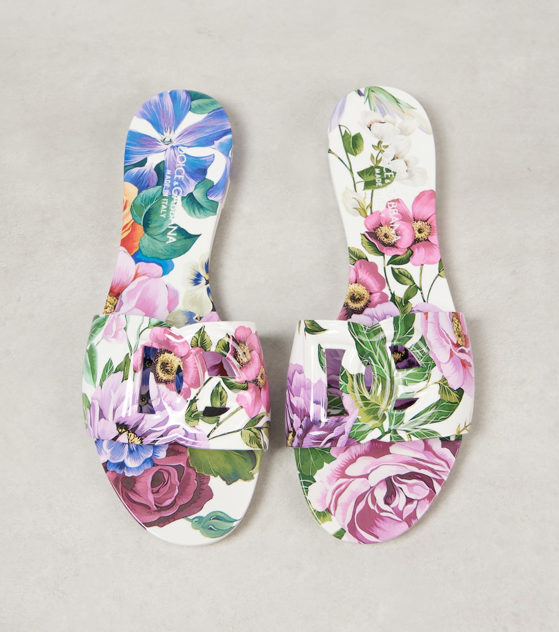 DG floral cutout sandals | Dolce&Gabbana