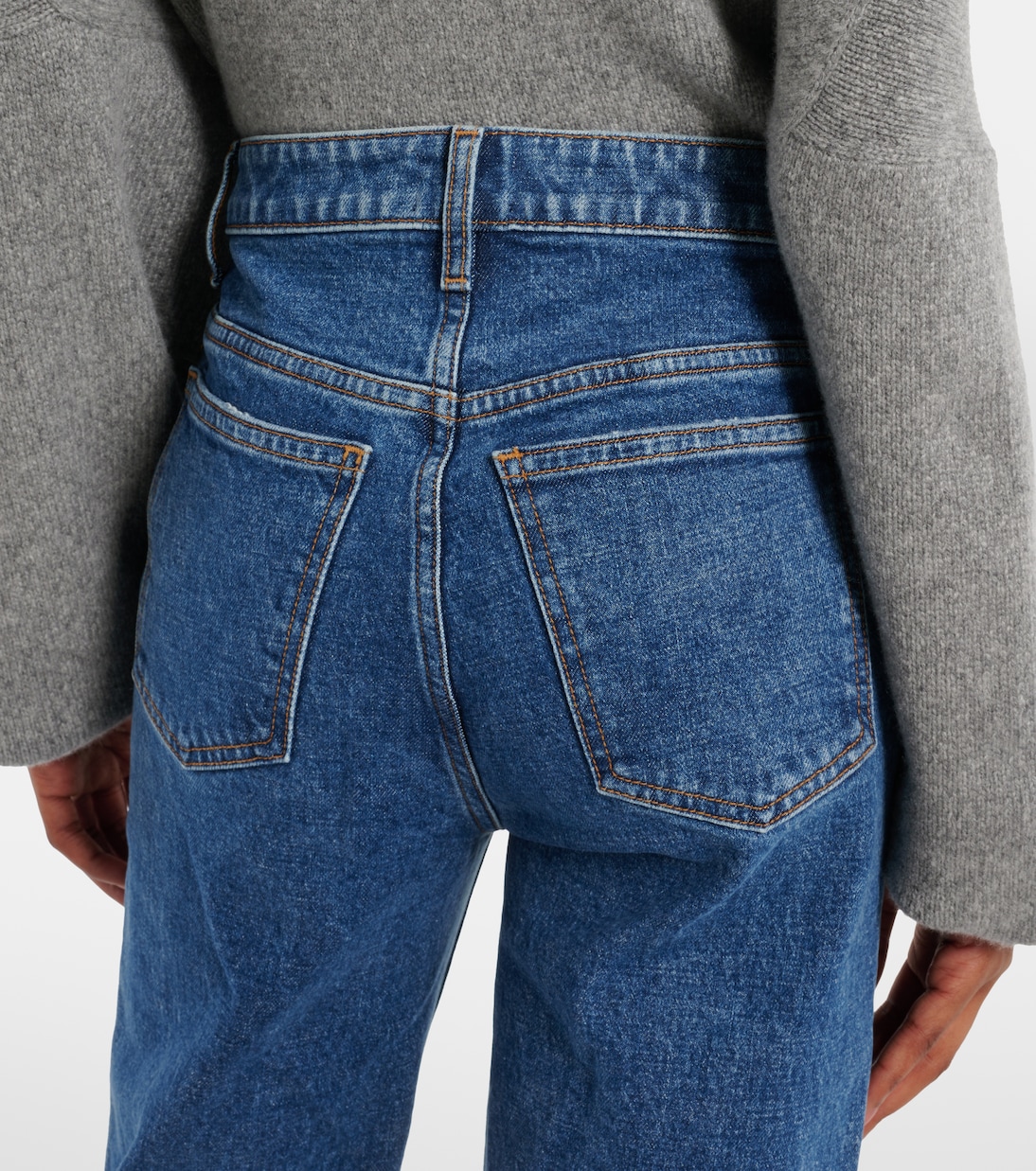 High-Rise Straight Jeans Abigail | Khaite