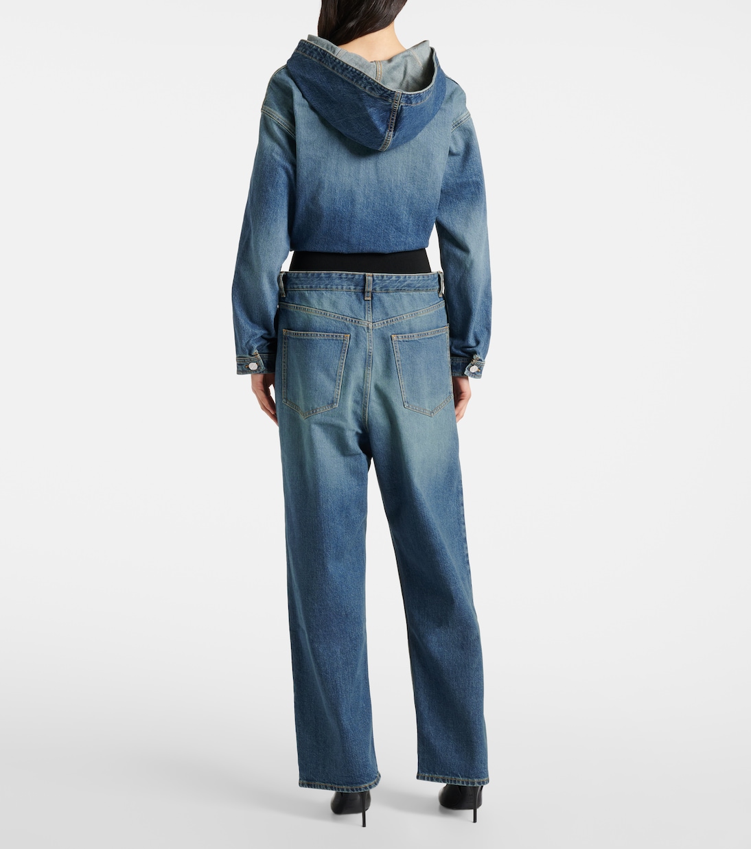 Jeans regular a vita alta | Alaïa