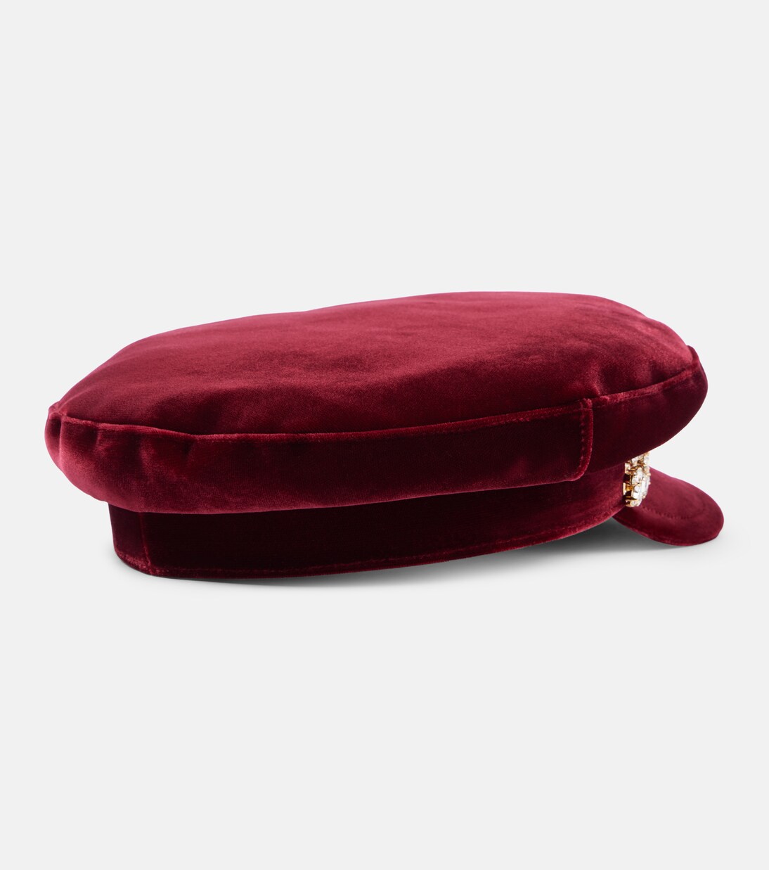 Baker Boy velvet newsboy cap | Roger Vivier
