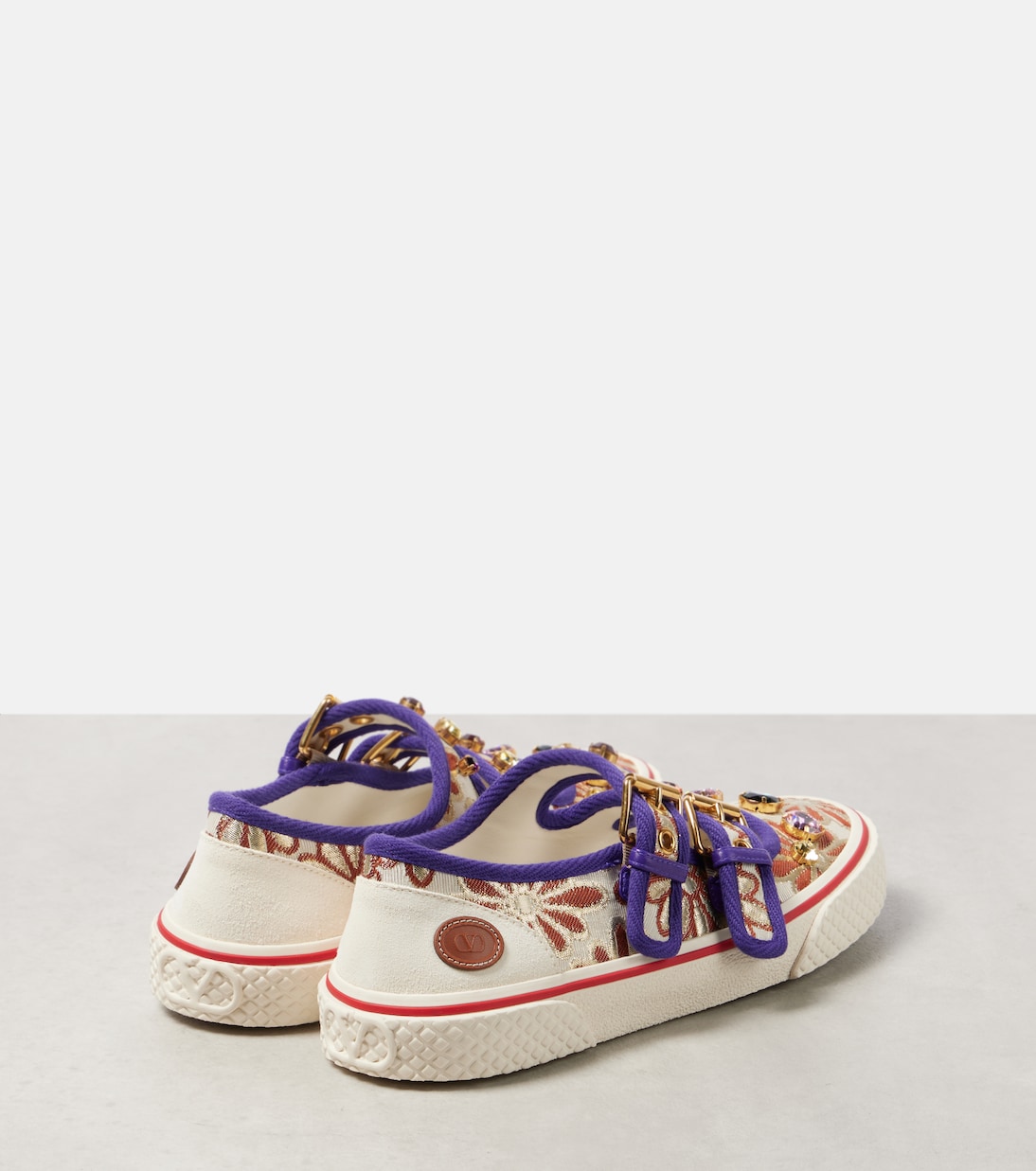Dollyboard floral Mary Jane sneakers | Valentino Garavani