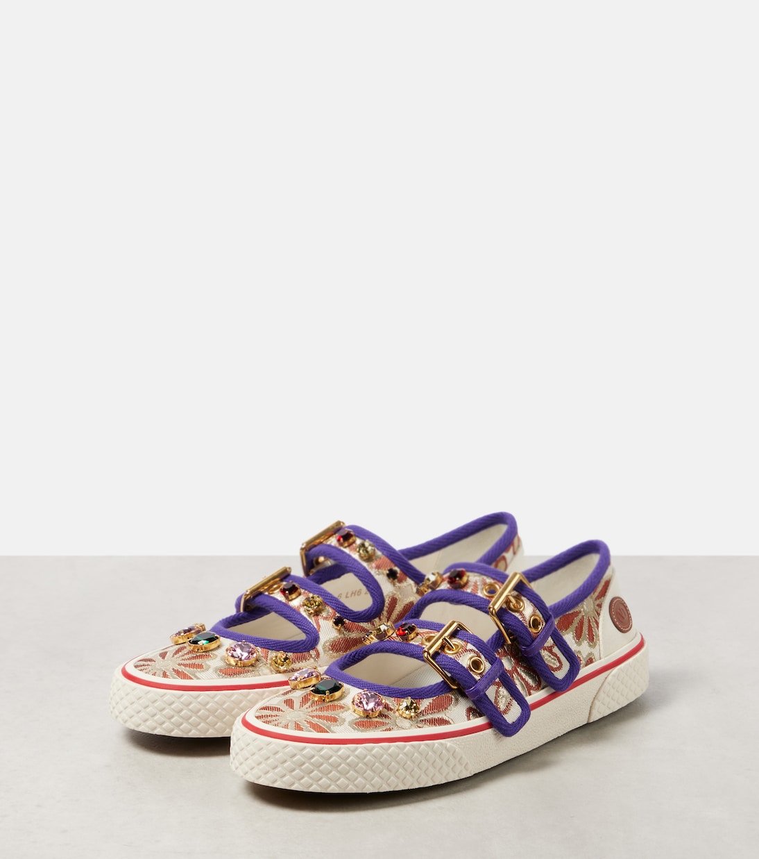 Dollyboard floral Mary Jane sneakers | Valentino Garavani