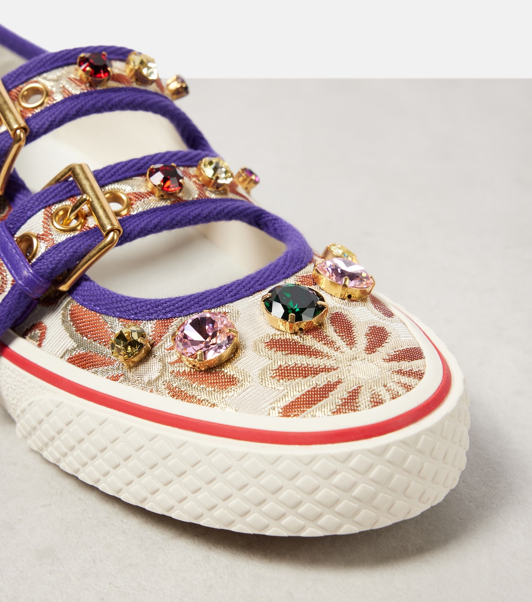 Dollyboard floral Mary Jane sneakers | Valentino Garavani