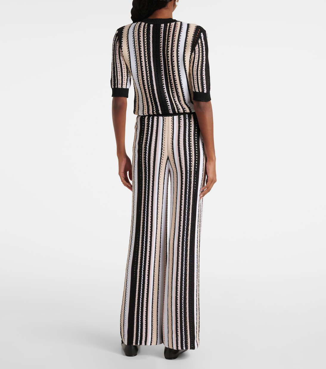 Gerade Hose aus Häkelstrick | Missoni