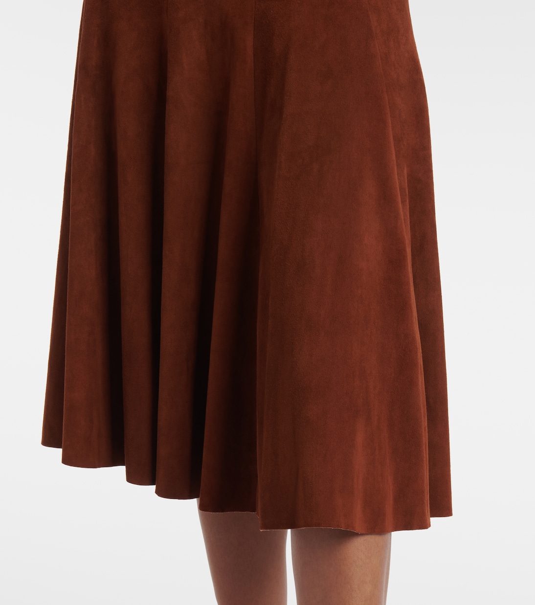 Midirock Sabrina aus Veloursleder | Stouls