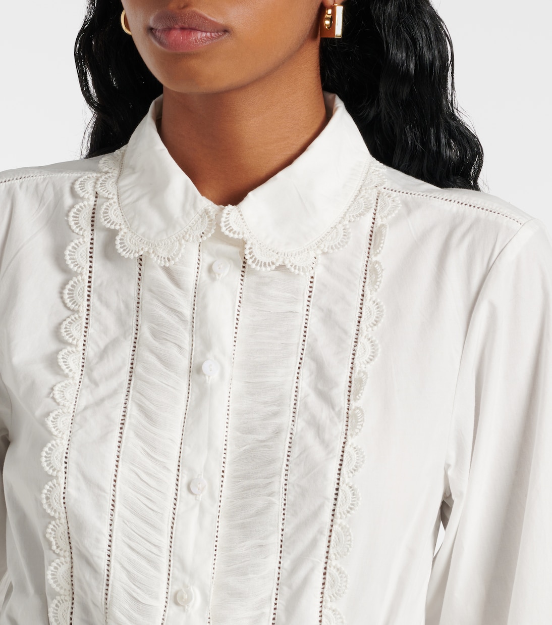 Hemdblusenkleid aus Baumwolle | Ulla Johnson