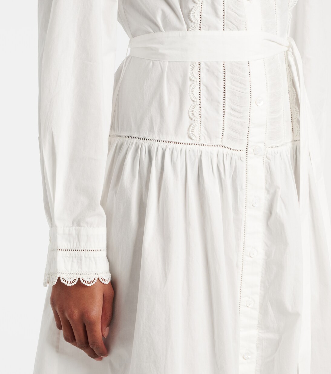 Hemdblusenkleid aus Baumwolle | Ulla Johnson