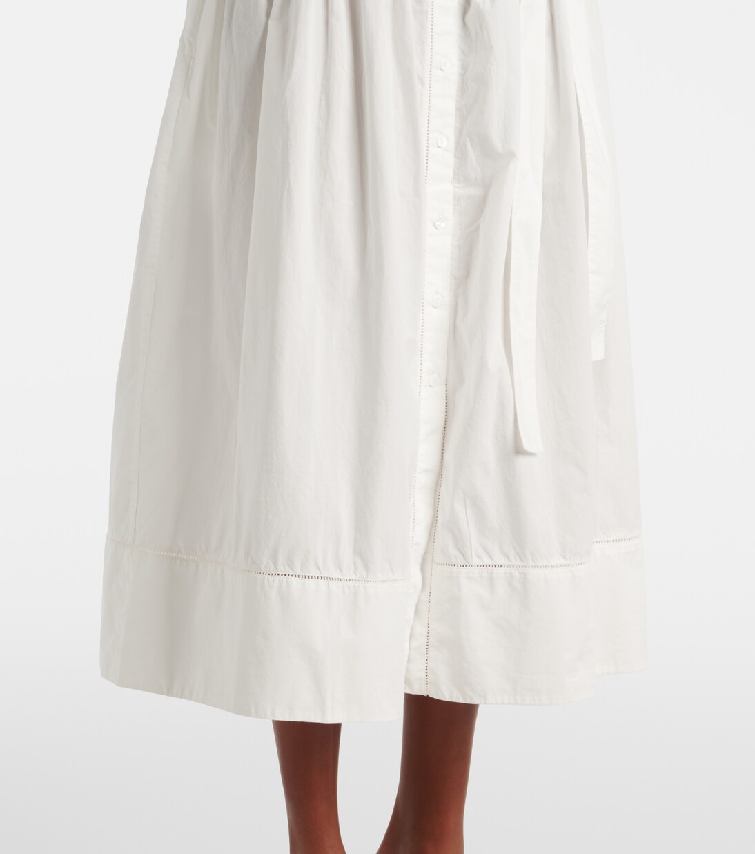 Hemdblusenkleid aus Baumwolle | Ulla Johnson