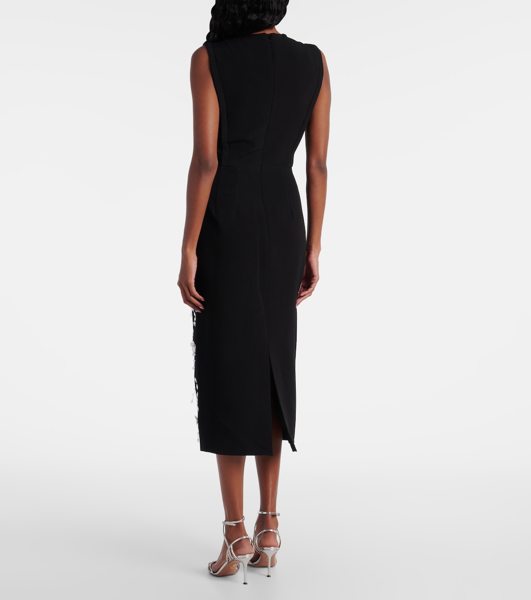 Robe midi Cappia à ornements | Emilia Wickstead