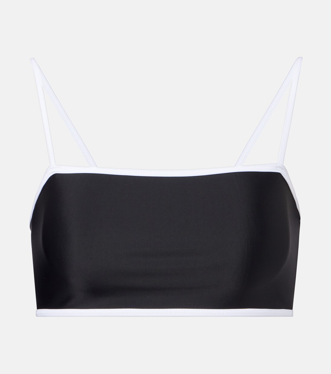 Striped bikini top | Jade Swim