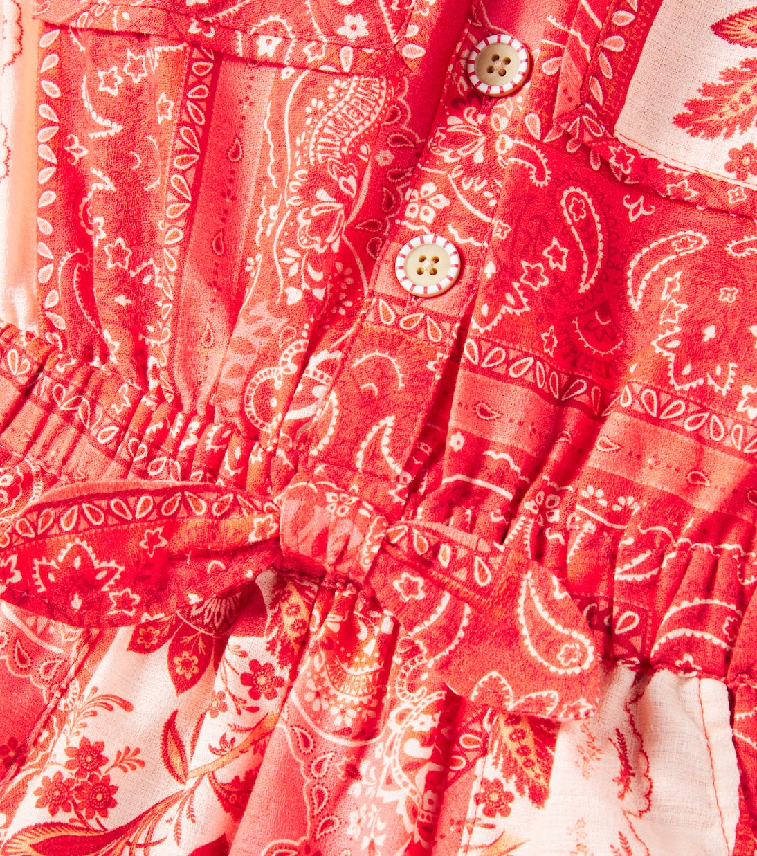 Mono Tutina de algodón con paisley | Zimmermann Kids