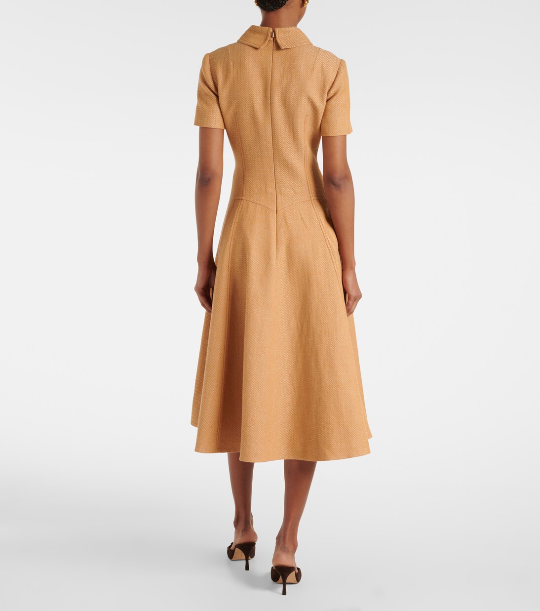 Midikleid Jody aus einem Baumwollgemisch | Emilia Wickstead