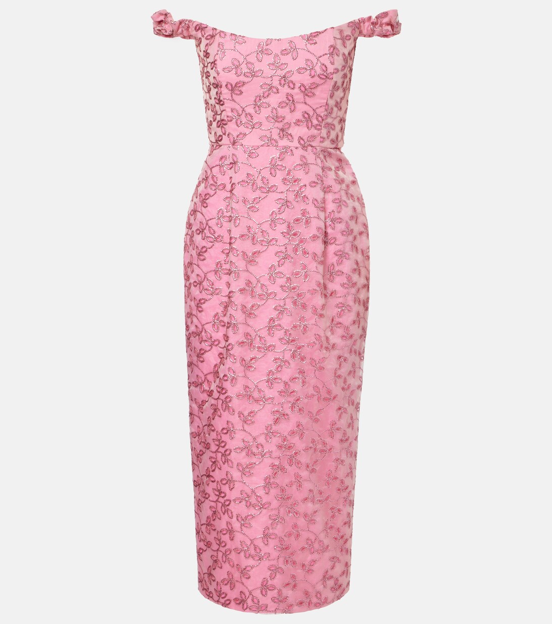 Robe midi Amina à sequins | Markarian