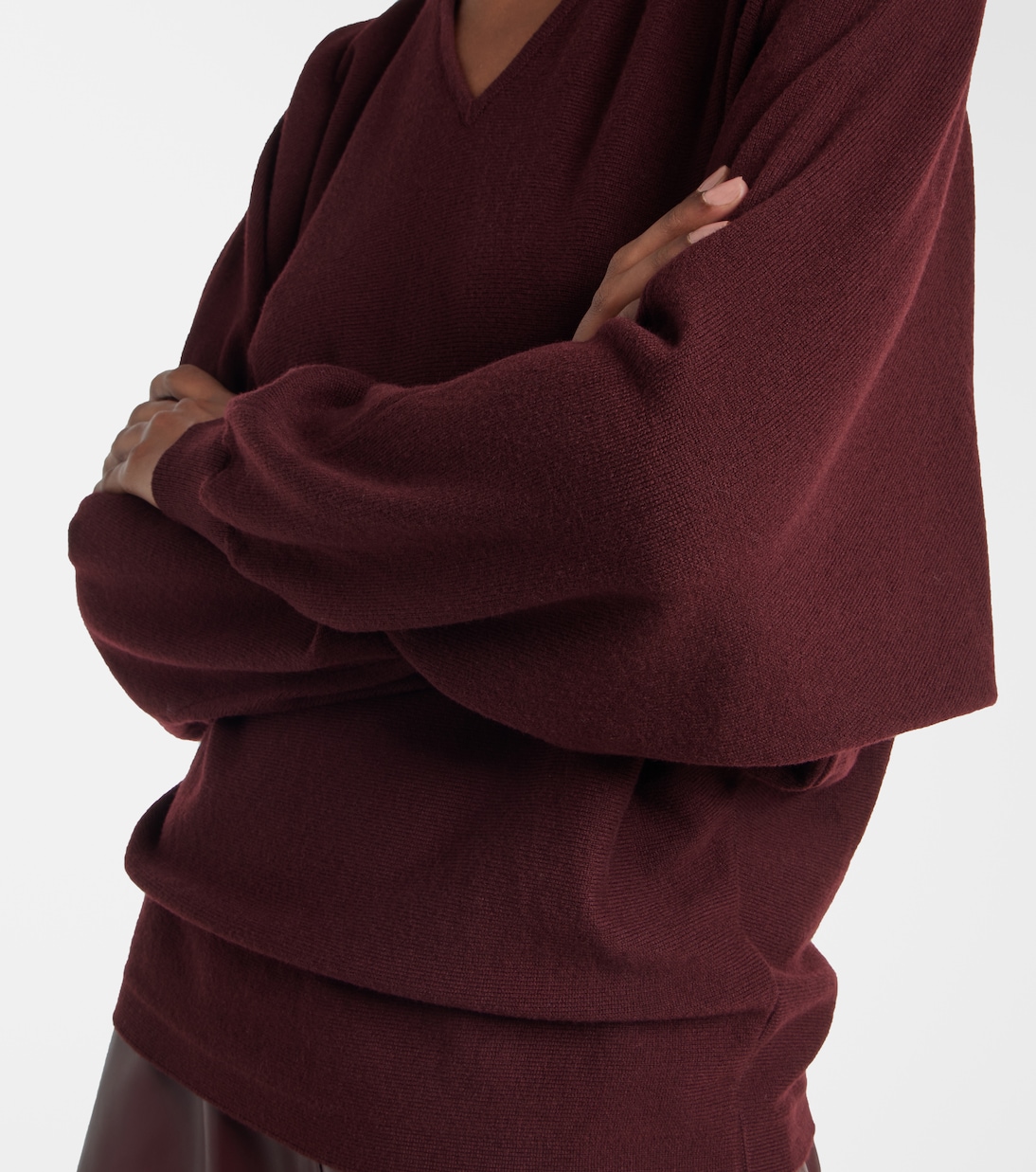 Jersey Rosa de lana y cachemir | Fforme