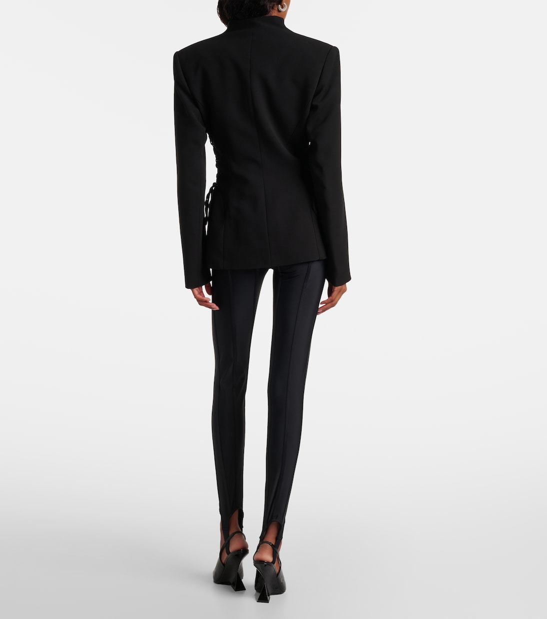 Blazer de botonadura simple | Mugler