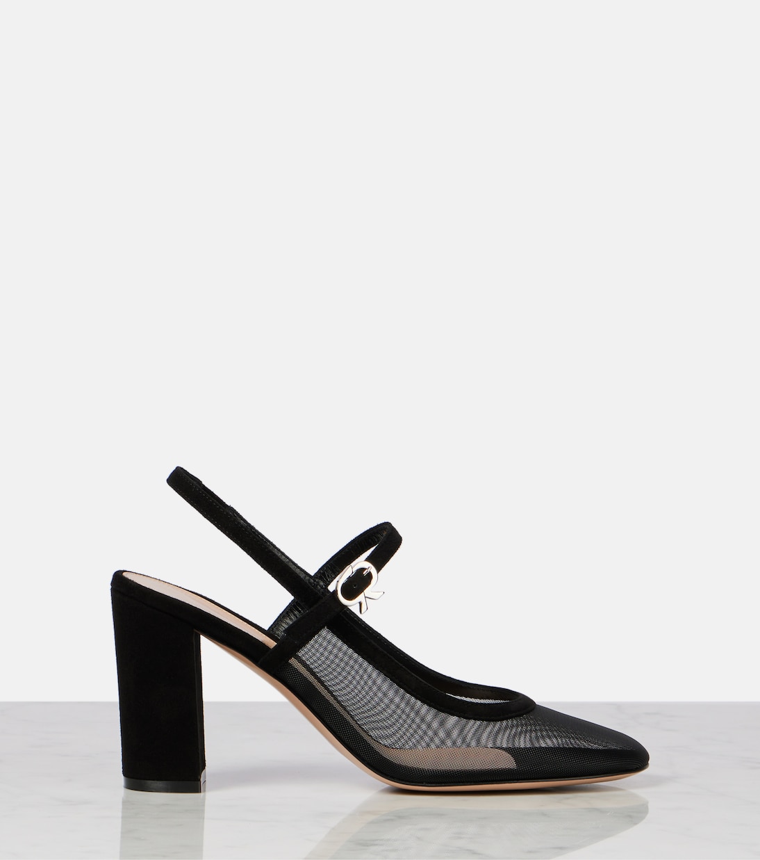 Slingback-Pumps Francoise 85 aus Leder | Gianvito Rossi