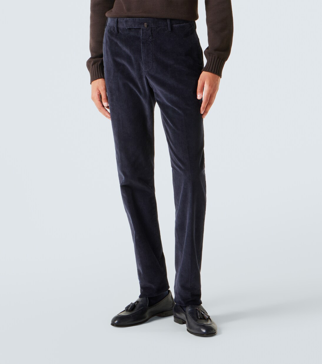 Cotton corduroy chinos | Slowear