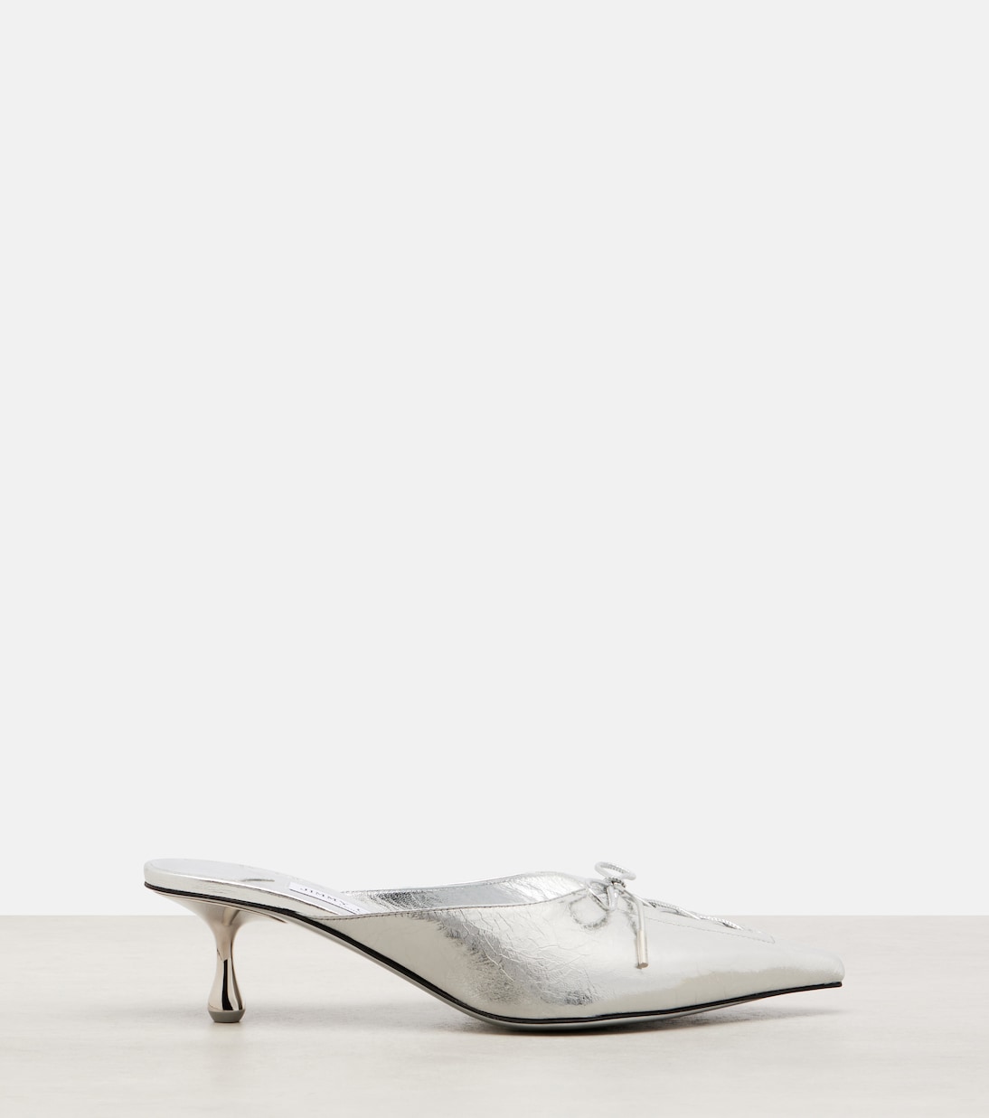 Scarlett 50 metallic leather mules | Jimmy Choo