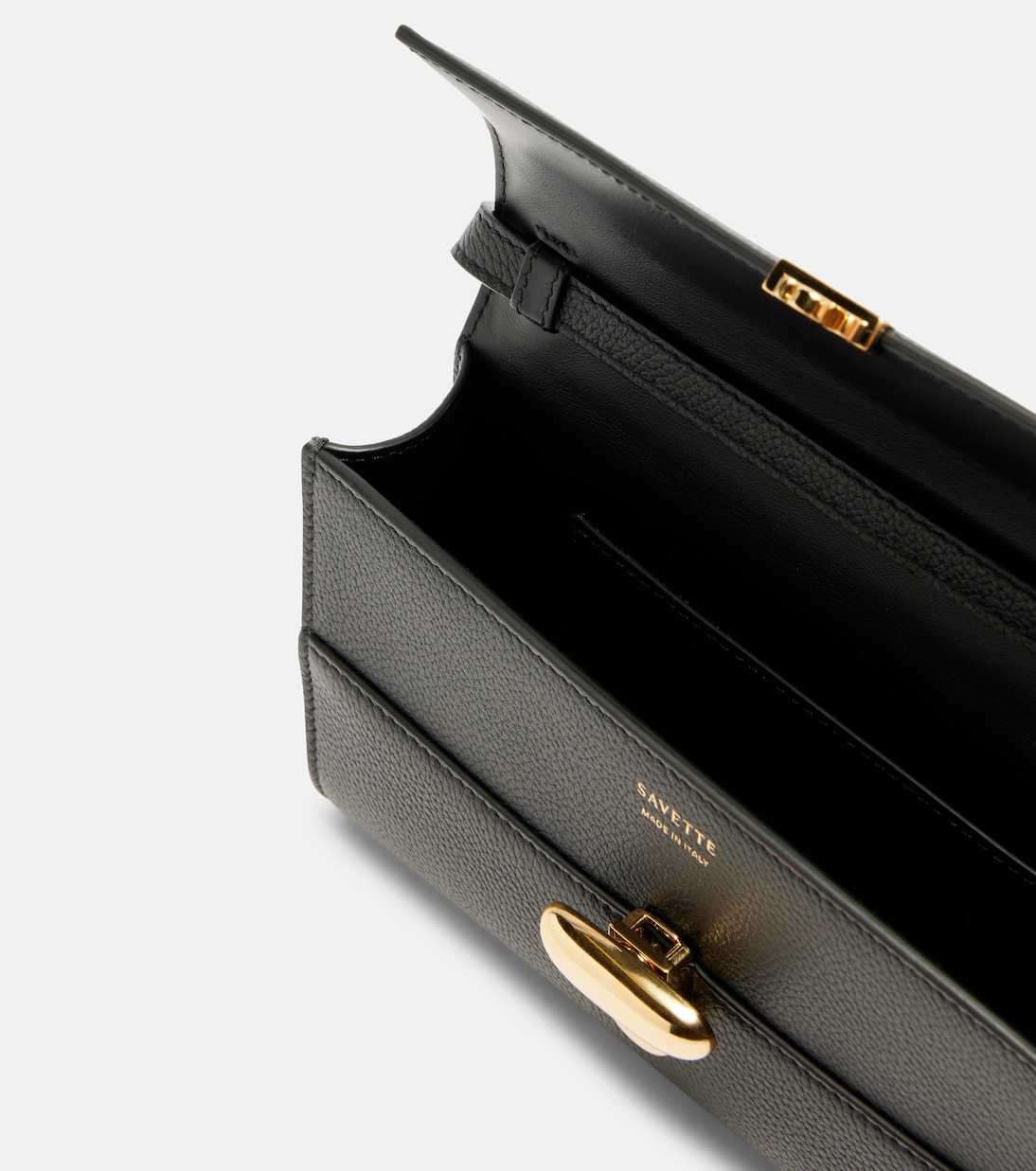 Schultertasche Symmetry Mini aus Leder | Savette