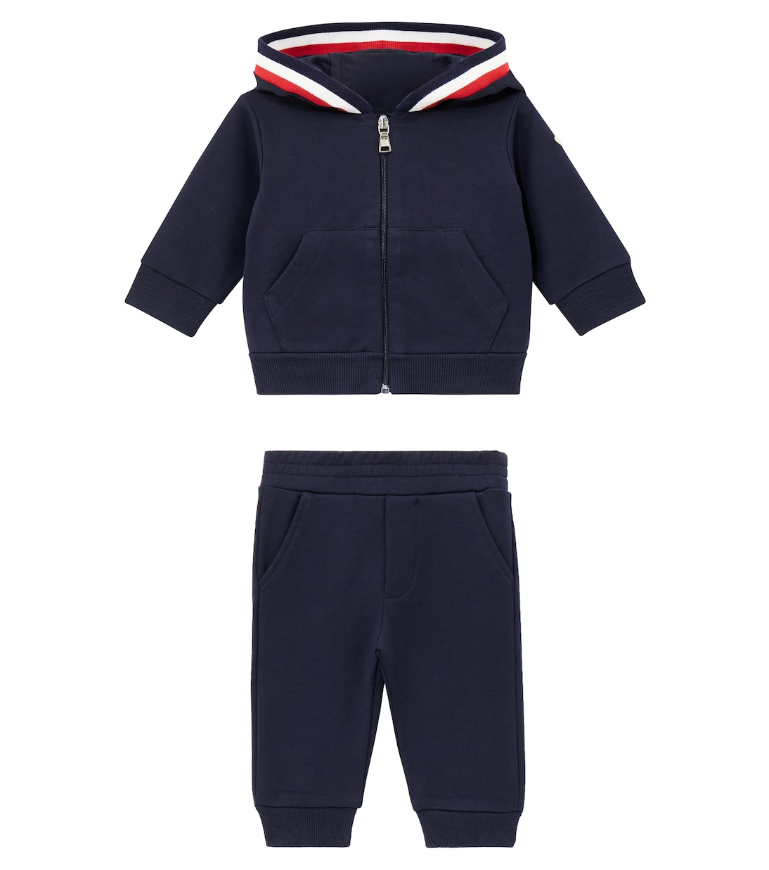 Baby cotton-blend tracksuit | Moncler Enfant