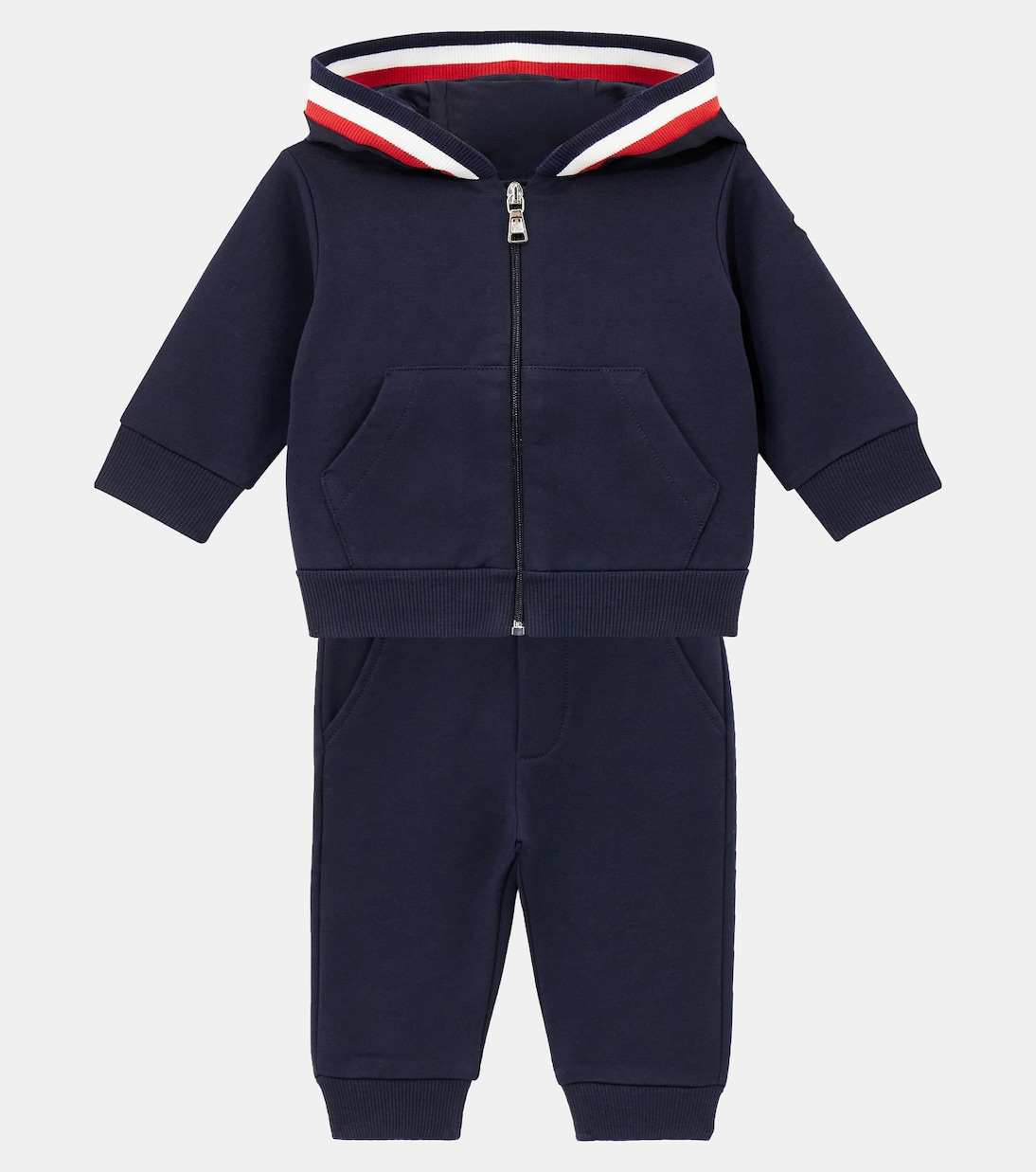 Baby cotton-blend tracksuit | Moncler Enfant