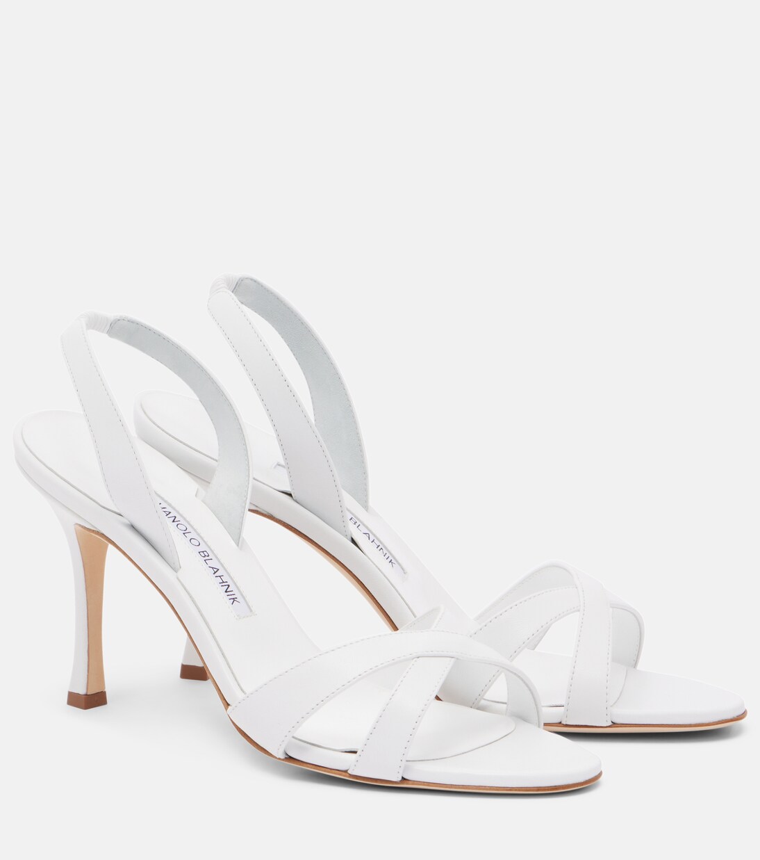 Callasi leather slingback sandals | Manolo Blahnik