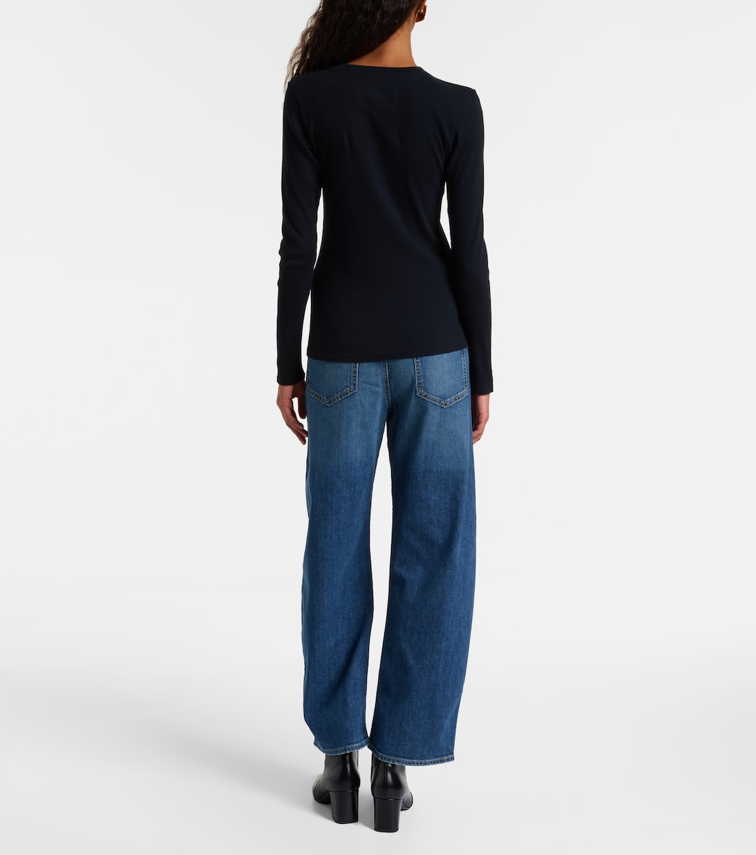 Henley-Top Jordan aus Baumwolle | Nili Lotan