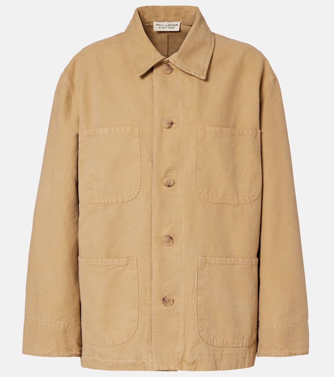Hemdjacke Samy aus Baumwolle | Nili Lotan