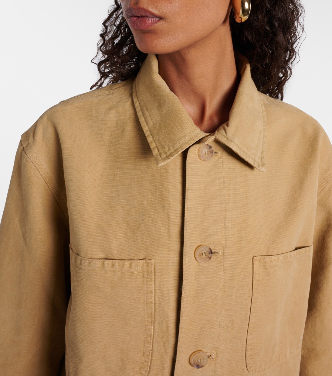 Hemdjacke Samy aus Baumwolle | Nili Lotan