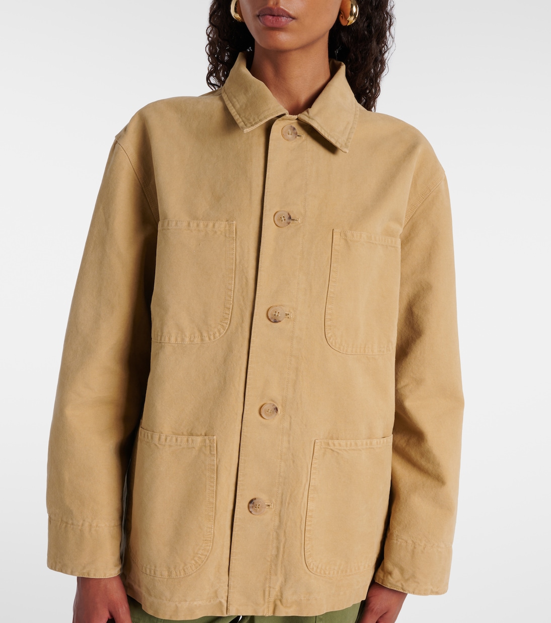 Hemdjacke Samy aus Baumwolle | Nili Lotan