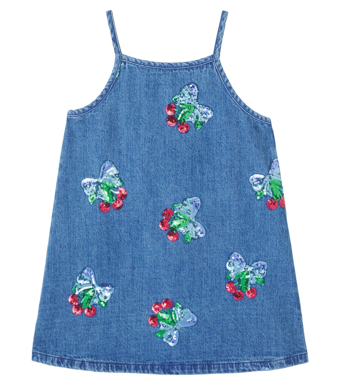 Robe Magot en jean à sequins | Konges Sløjd