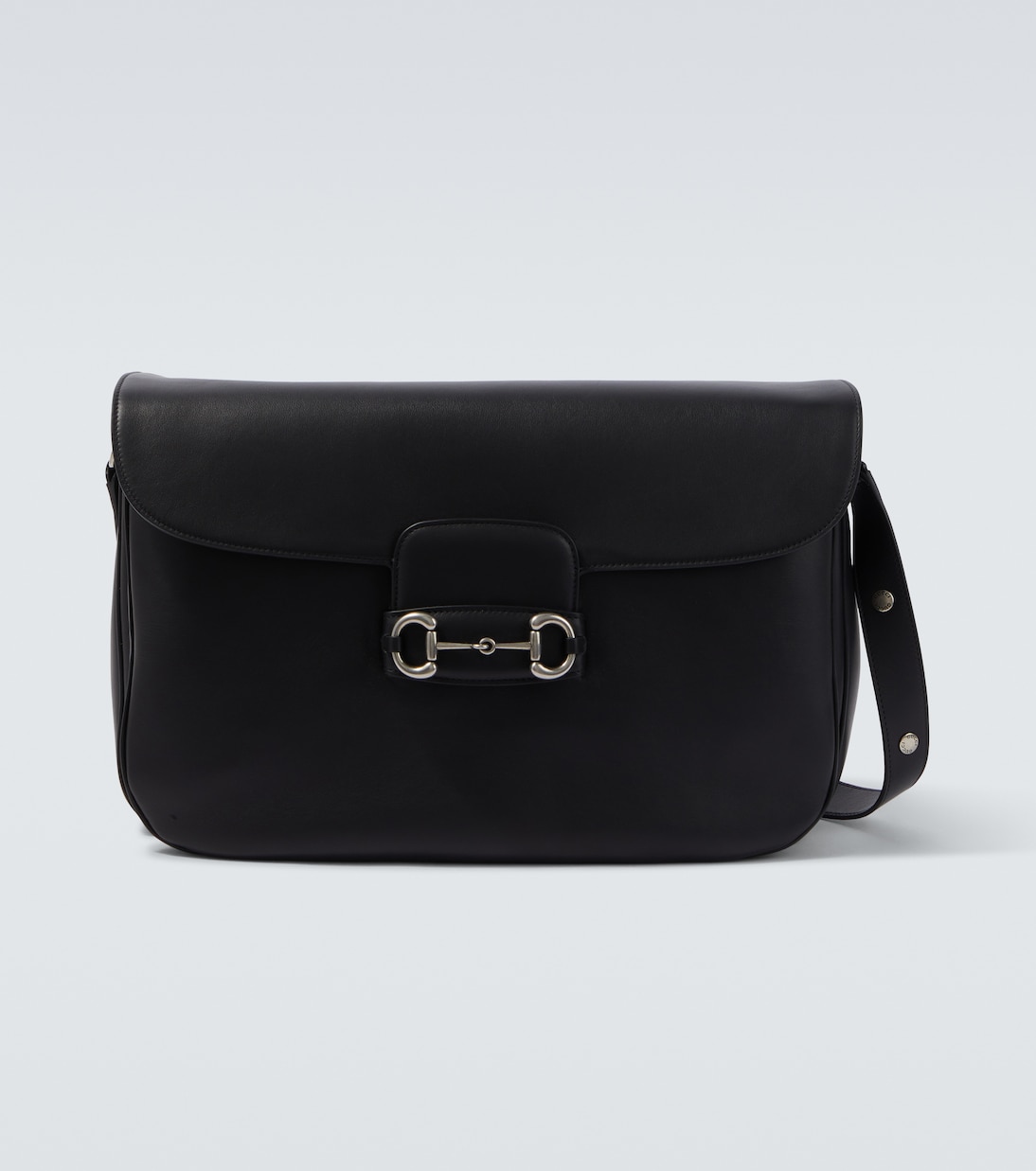 Sac à bandoulière Gucci 1955 Horsebit Aura en cuir | Gucci