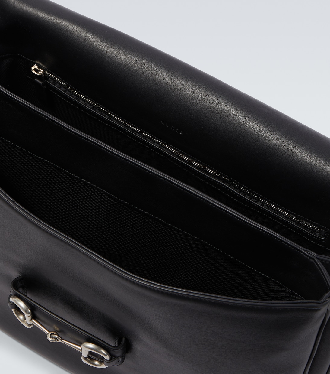 Sac à bandoulière Gucci 1955 Horsebit Aura en cuir | Gucci