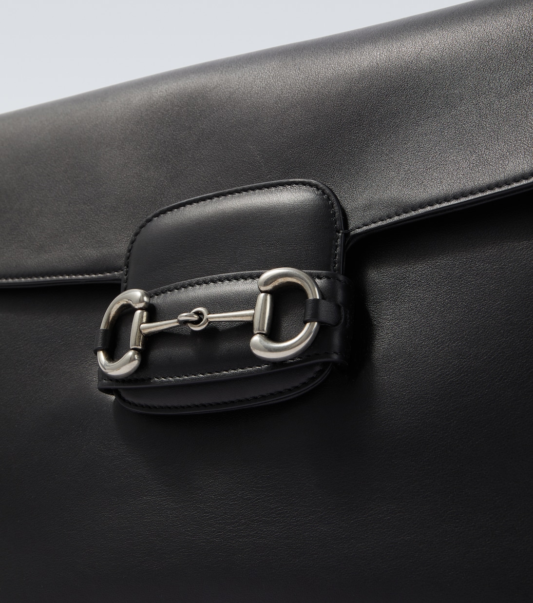 Sac à bandoulière Gucci 1955 Horsebit Aura en cuir | Gucci