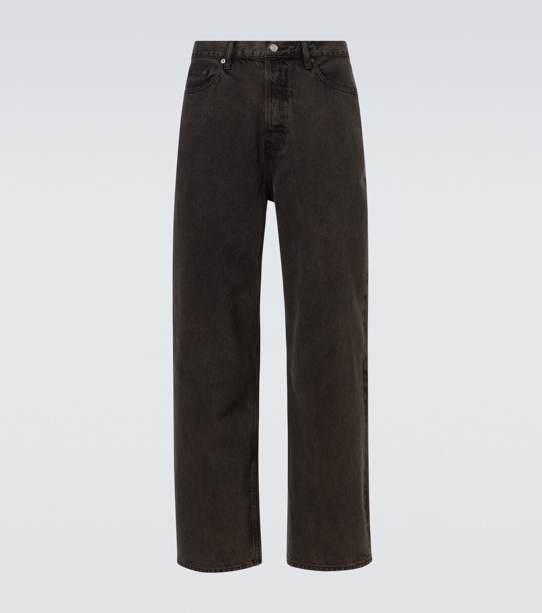 High-Rise Straight Jeans Baggy Jean | Frame