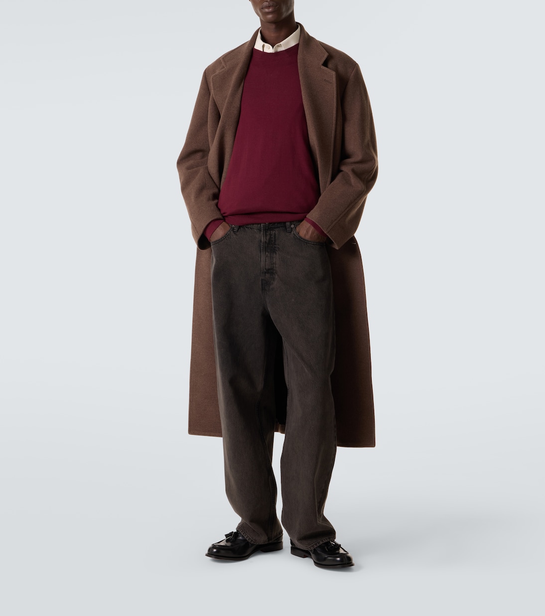 High-Rise Straight Jeans Baggy Jean | Frame