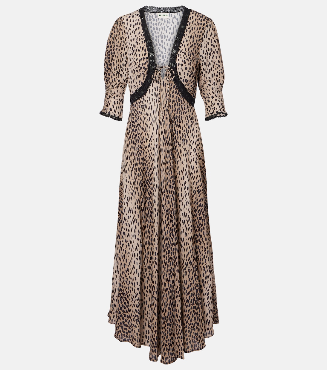 Midikleid Amina aus Crêpe de Chine | Rixo