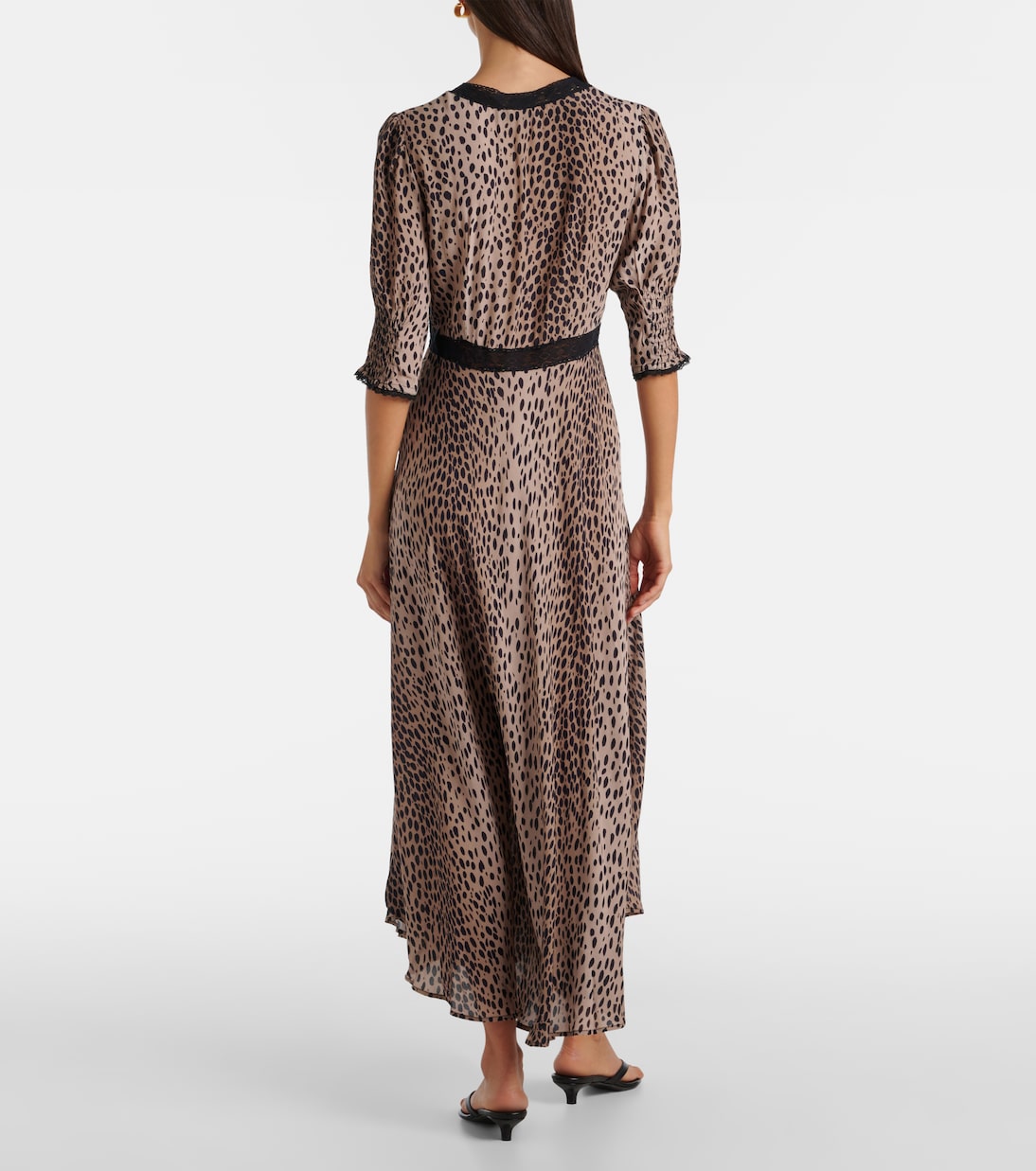 Midikleid Amina aus Crêpe de Chine | Rixo