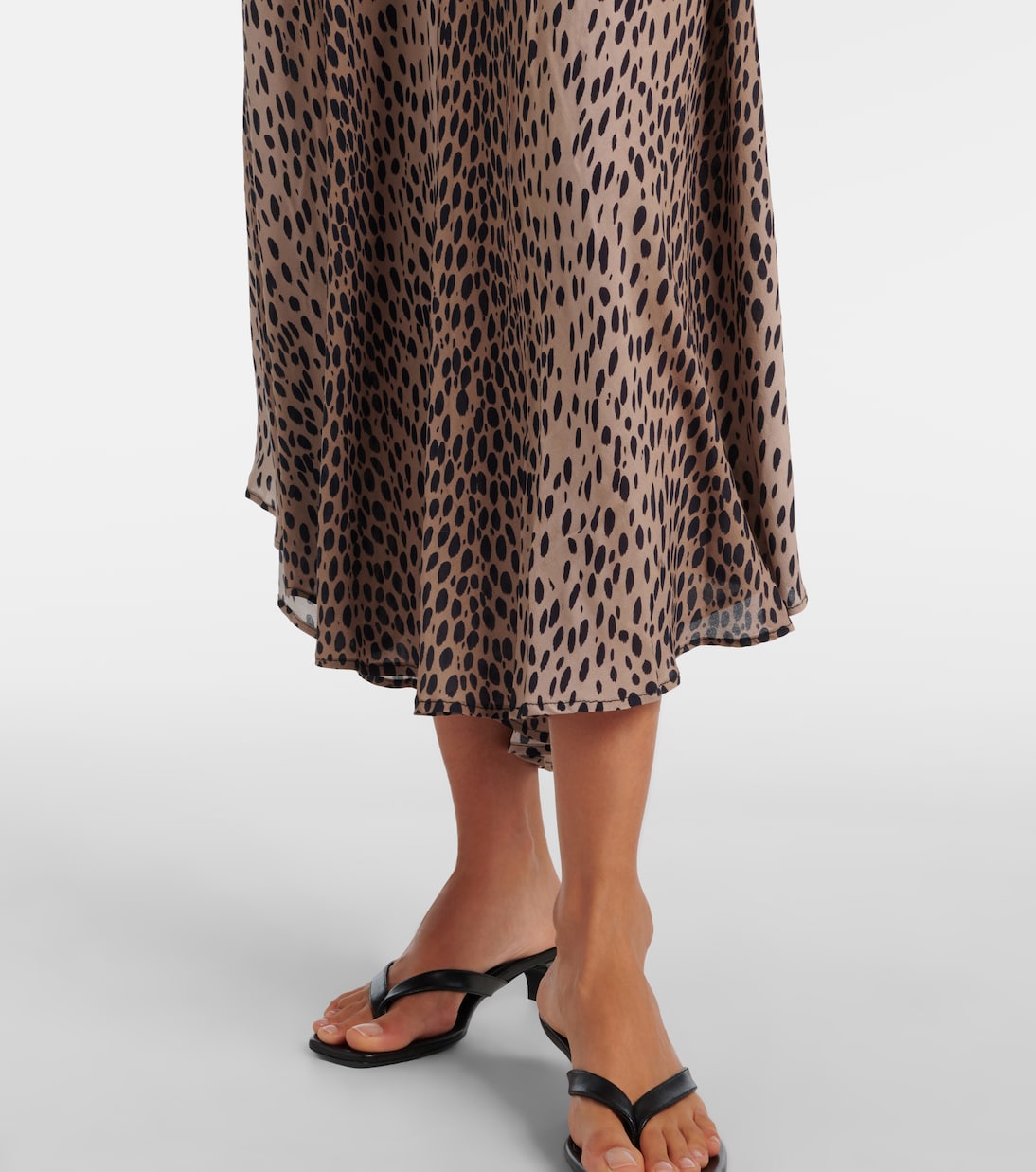 Midikleid Amina aus Crêpe de Chine | Rixo