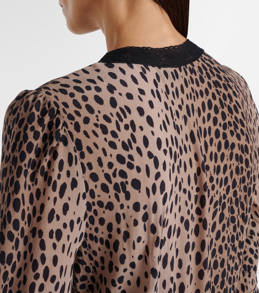 Midikleid Amina aus Crêpe de Chine | Rixo