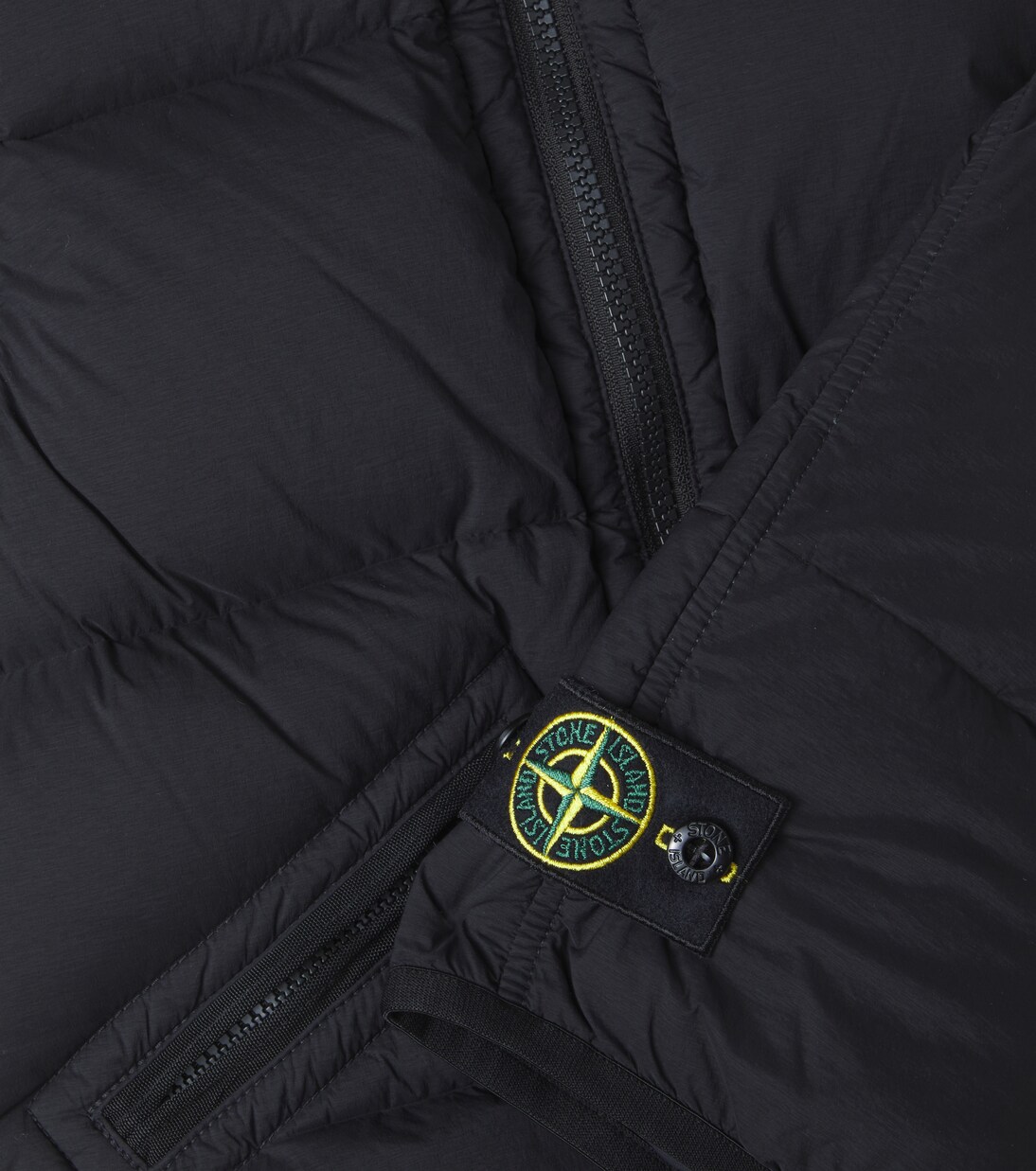 Compass down vest | Stone Island Junior