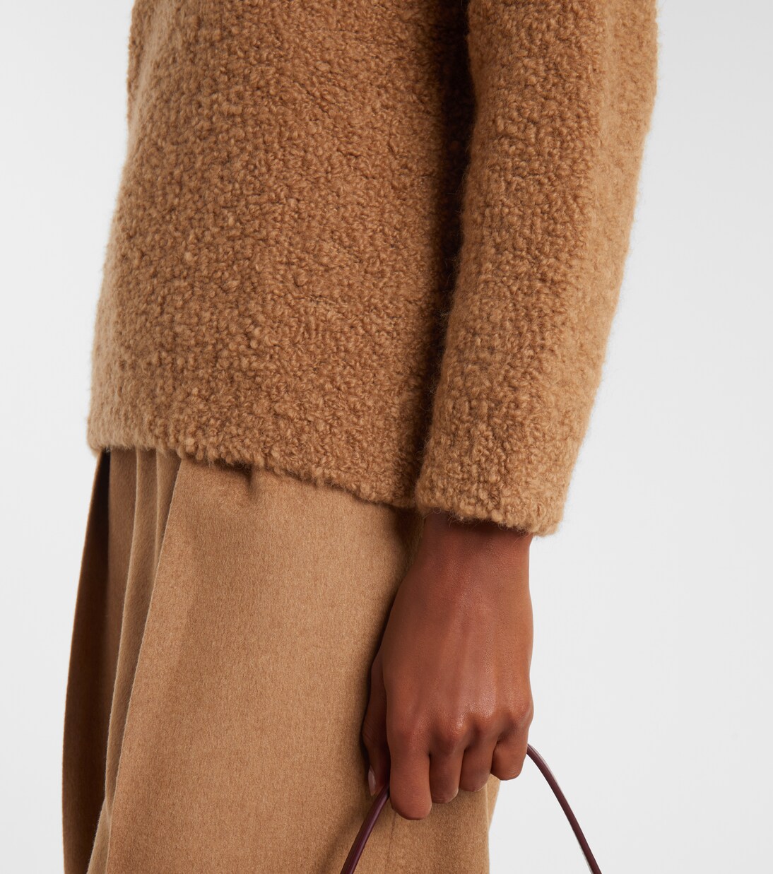 Pull Pantera en laine de chameau et soie | Max Mara