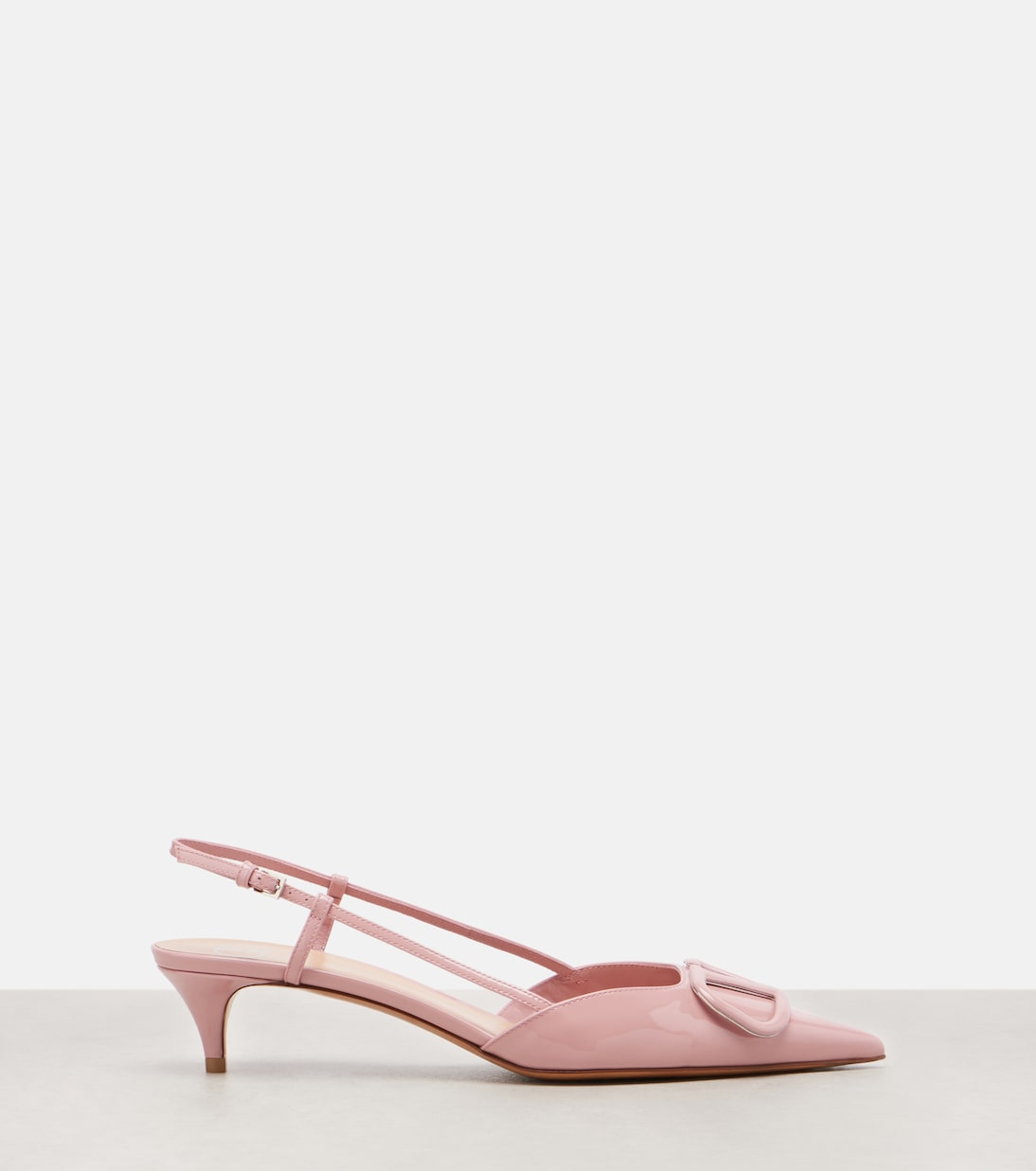 Slingback-Pumps VLogo Signature aus Lackleder | Valentino Garavani