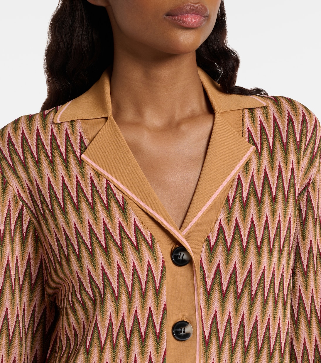 Quinley jacquard cardigan | Rixo