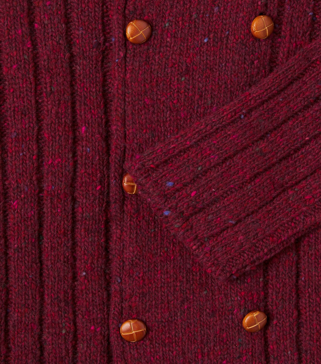 Bolo ribbed-knit wool-blend sweater | La Coqueta