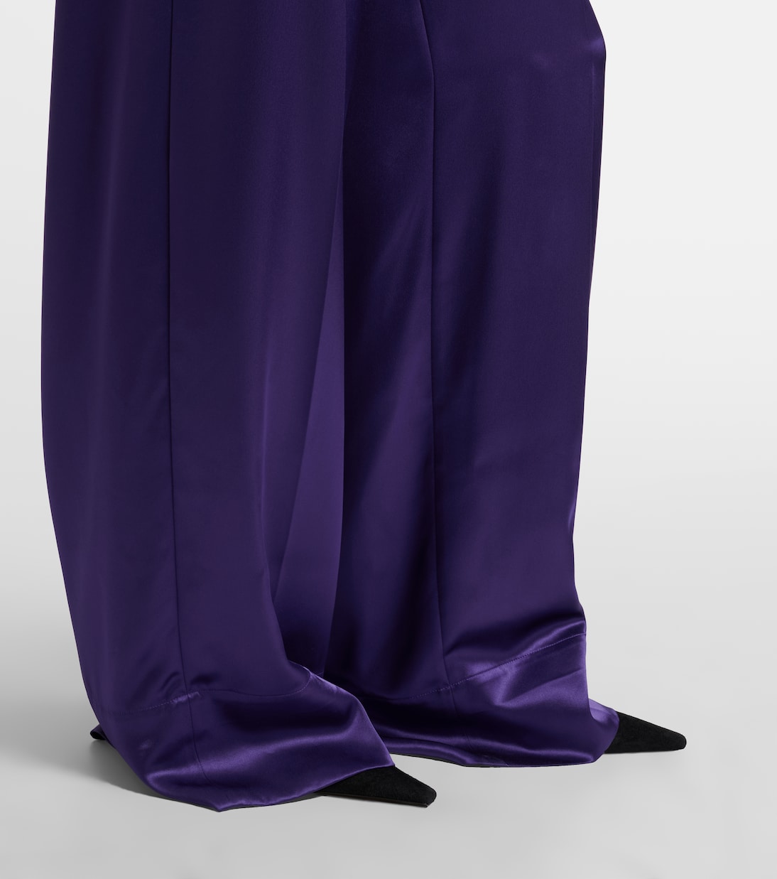 Dijon satin wide-leg pants | Joseph