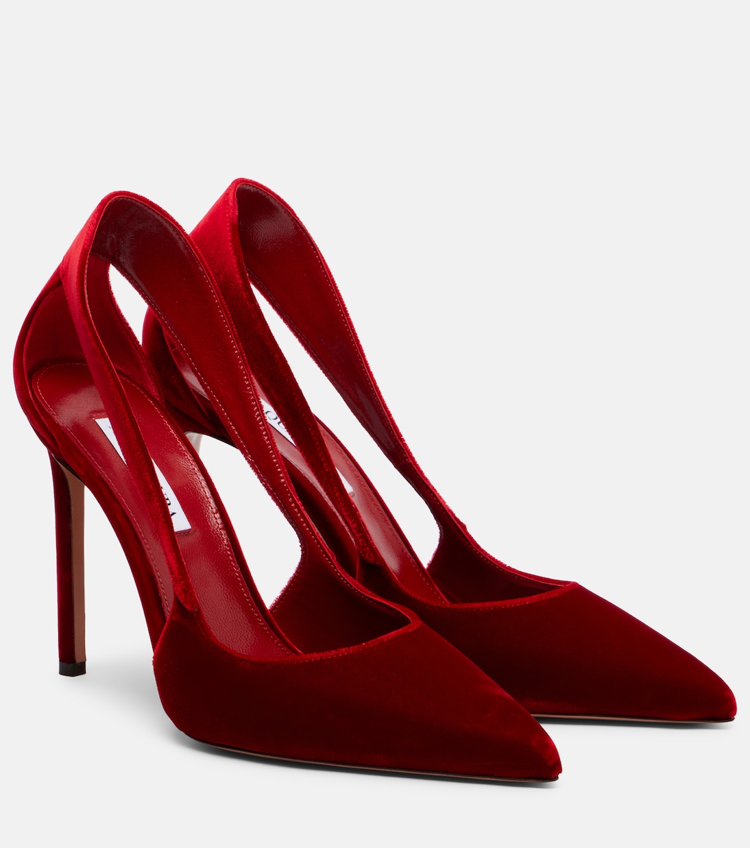 Dangerous Liaisons 105 velvet pumps | Aquazzura
