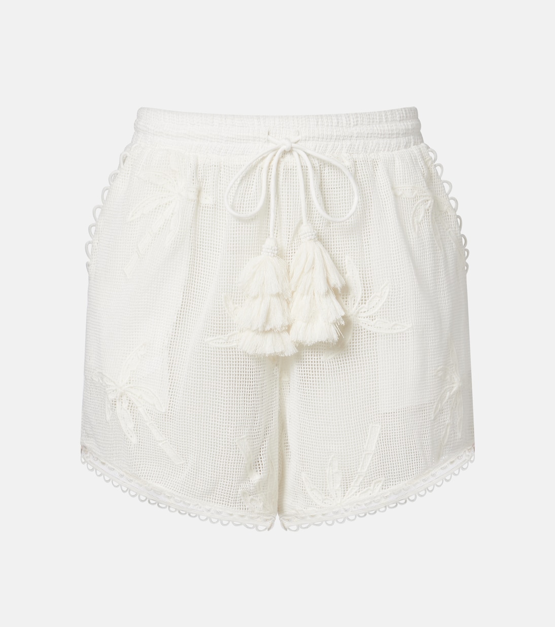 Embroidered cotton shorts | Farm Rio