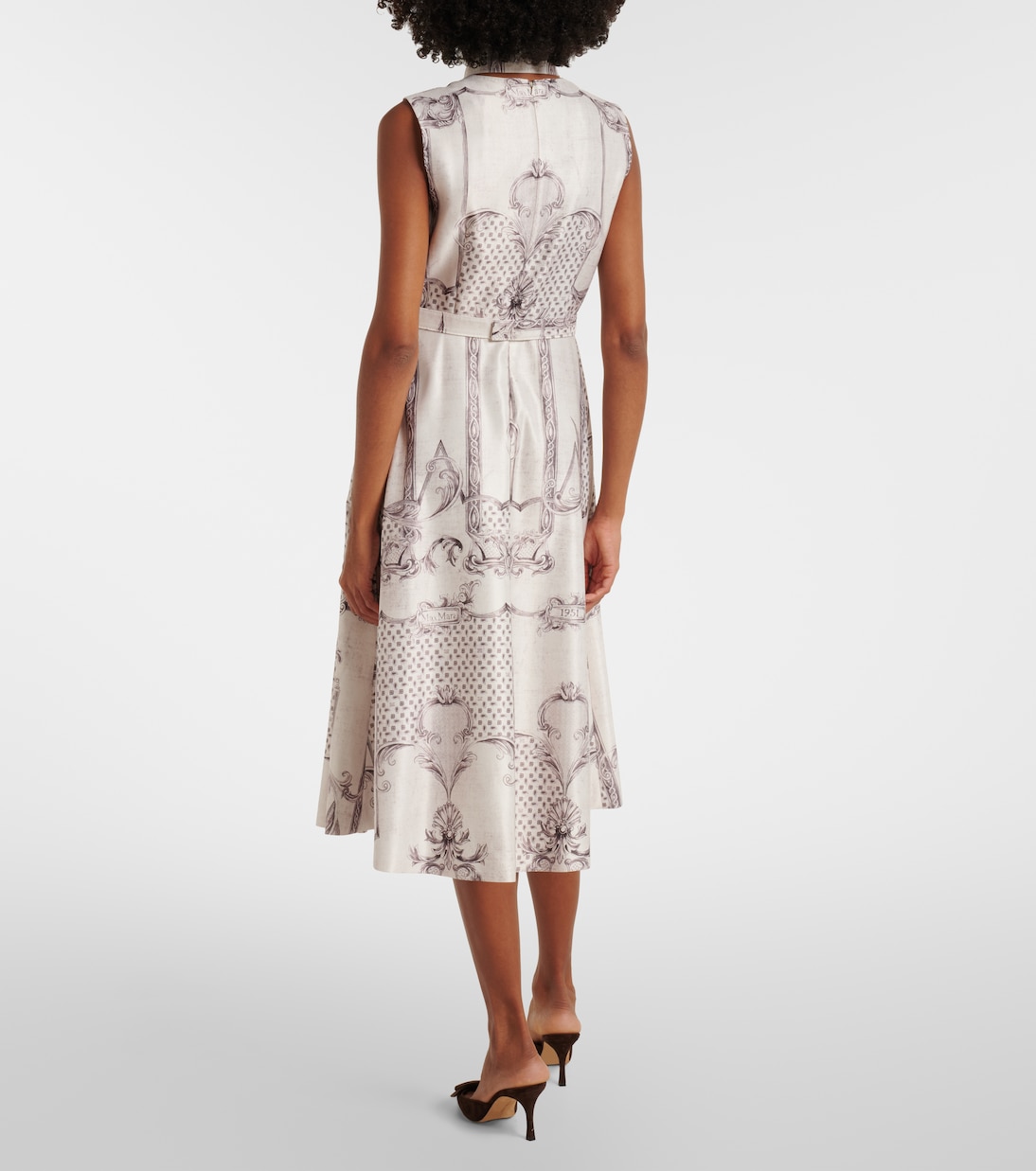 Ambuto printed midi dress | Max Mara